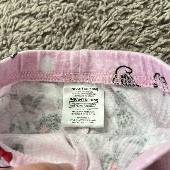 Disney Minnie & Mickey Heart Love PJ Set Bundle - Picture 9 of 9